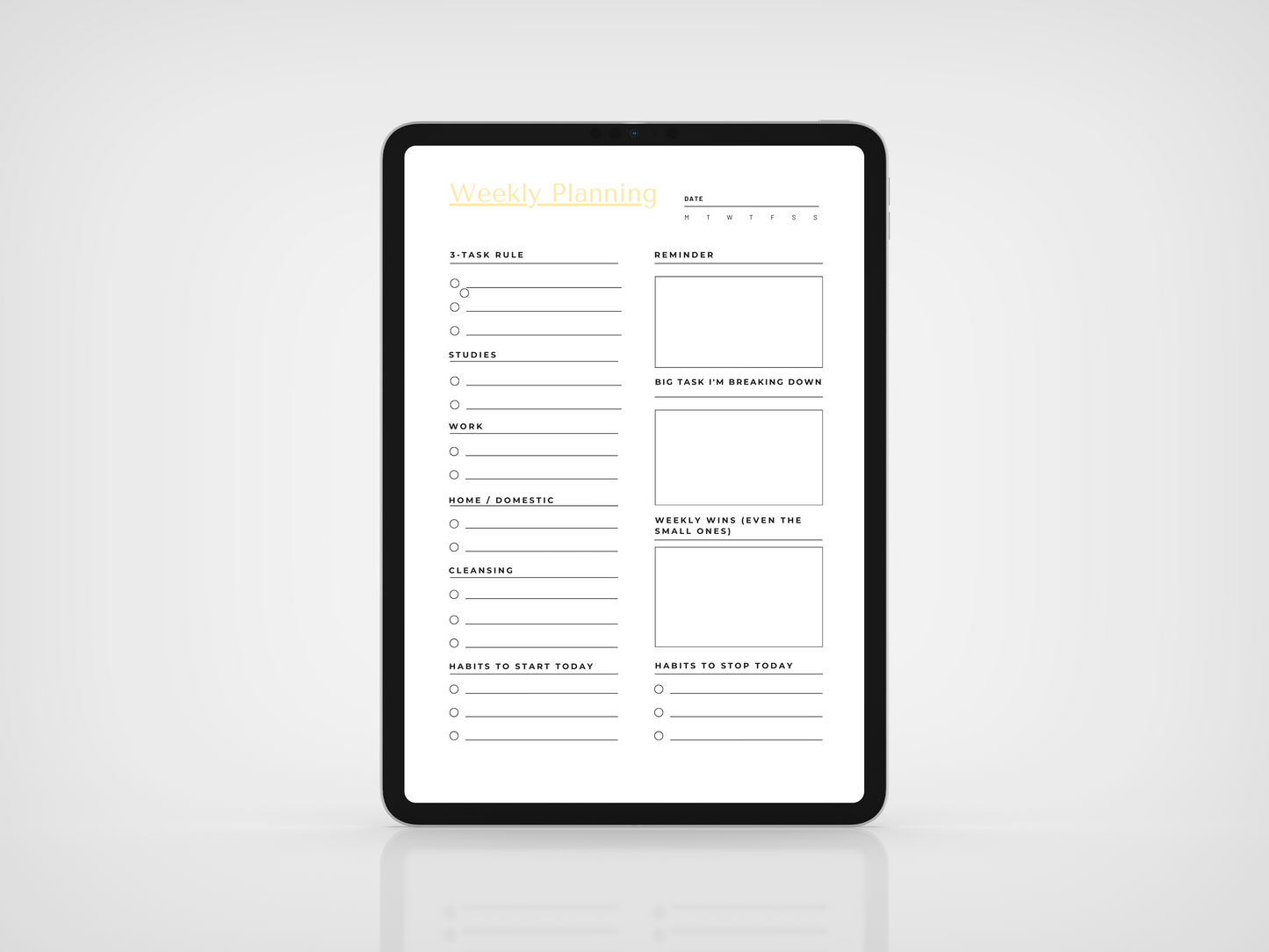 FlexZone ADHD Planner — Stop Freezing. Start Finishing.