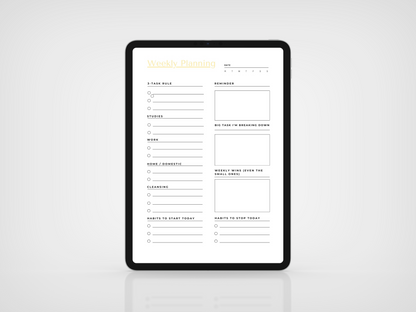 FlexZone ADHD Planner — Stop Freezing. Start Finishing.